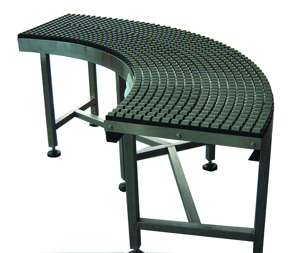 Curve idle roller